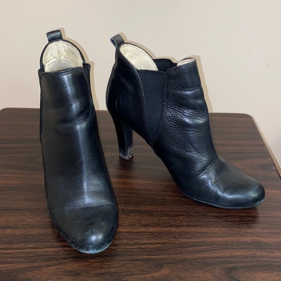 Jones New York Leather Booties Size 8 - Picture 2 of 15